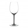 Riedel Riedel Fatto a Mano - schwarz Cabernet / Merlot Glas 625 ccm / h: 25 cm Riedel Fatto a Mano - черный бокал Каберне/Мерло 625 см3 / высота: 25 см