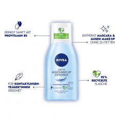 Nivea Sanfter Augen Make-Up Entferner  Мягкое средство для снятия макияжа с глаз