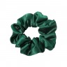SOHO Satin Scrunchie Dunkelgrun Атласная резинка для волос