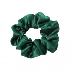 SOHO Satin Scrunchie Dunkelgrun Атласная резинка для волос