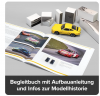 Porsche 911 Carrera RS 2.7 Franzis 67273, Адвент-календарь Конструктор модель 1:24 с подсветкой и звуковым модулем, 24 детали, коллекционная модель, подарок мужчине