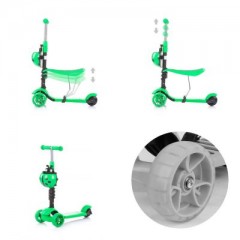 chipolino Kinderroller Kiddy 2 in 1 Rutscher 3 Rader Roller Детский самокат Kiddy 2 в 1 слайд 3 колеса самокат