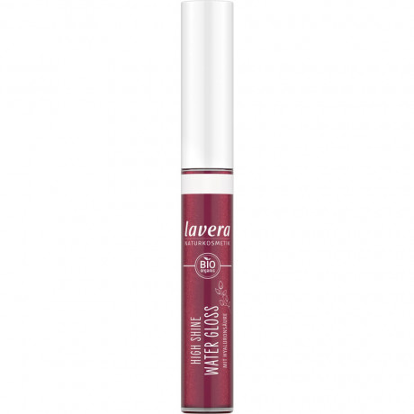 LAVERA High Shine Water Gloss Raspberry 03, 5,5 ml, Лавера Блеск для губ с интенсивным глянцевым сиянием, оттенок Raspberry 03, гиалуроновая кислота и био-кокосовое масло, 5,5 мл