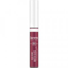 LAVERA High Shine Water Gloss Raspberry 03, 5,5 ml, Лавера Блеск для губ с интенсивным глянцевым сиянием, оттенок Raspberry 03, гиалуроновая кислота и био-кокосовое масло, 5,5 мл