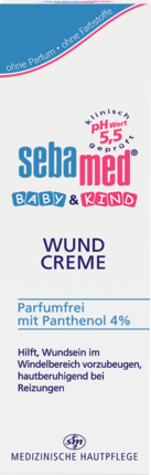 sebamed Крем против ветра для детей, Baby и Kind Wundcreme, 75 мл