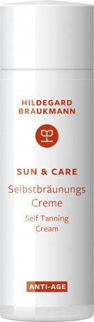 Hildegard Braukmann SUN & CARE ANTI-AGE Selbstbraeunungs Creme, 50 ml, Hildegard Braukmann крем-автозагар для зрелой кожи лица, 50 мл