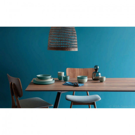 ASA SELECTION ASA Kolibri Petrol Dessertteller d: 21 cm / h: 1,8 cm Десертная тарелка из бензина ASA hummingbird d: 21 см / высота: 1,8 см