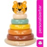 Small Foot Stapelturm Tiger Safari mit Name personalisiert Штабелируемая башня Tiger Safari