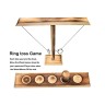 Vicabo Trinkspiel Spielzeug Haken und Ring Toss Spiel Brettspiele Питьевая игра Игрушечный крючок и игра с броском кольца Настольные игры
