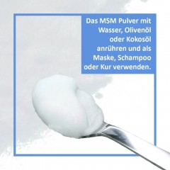 puremetics MSM-Pulver  порошок МСМ