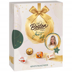 Die Besten von Ferrero Designed by Influencerin Maren Wolf Adventskalender, адвент-календарь Ferrero by Maren Wolf, 24 конфеты, 214 г