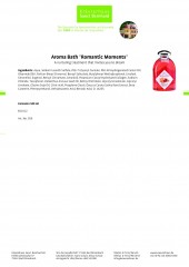 Krauterhaus Sanct Bernhardt Aroma Bath "Romantic Moments", 500 мл