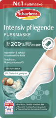 Schaebens Intensiv pflegende Fussmaske 2 Socken, Интенсивно питательная маска-носочки для стоп, 2 шт.