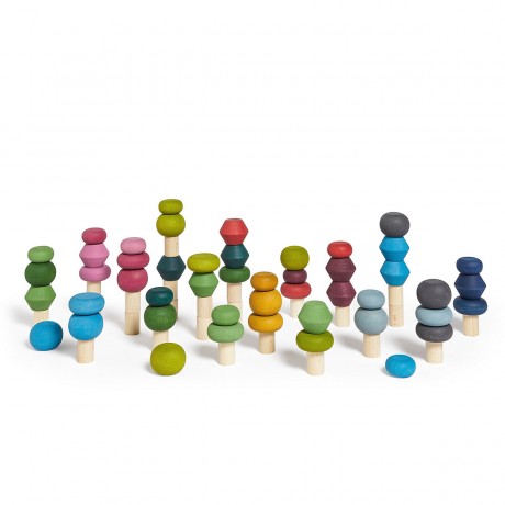 Montessori® Herbst Stapelbaume Осенние деревья