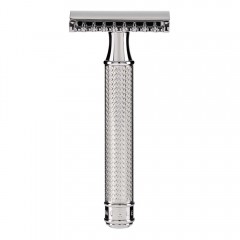 Muhle Rasierhobel silber offener Kamm  Безопасная бритва серебряный открытый гребень