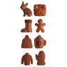 Simón Coll 'Hello Winter' Adventskalender 2026, Адвент-календарь 2026 Simón Coll Hello Winter с 24 фигурками из молочного шоколада, 216 г