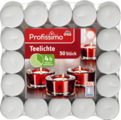 Profissimo Чайные свечи , 50 шт