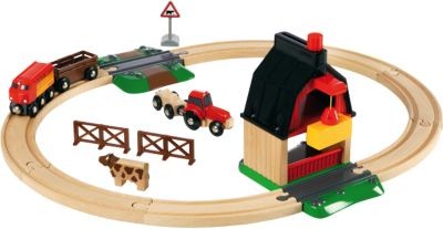 BRIO Bahn Bauernhof Set Железнодорожная ферма