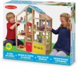 Melissa Doug Mehrstockiges Puppenhaus aus Holz Многоэтажный деревянный кукольный домик