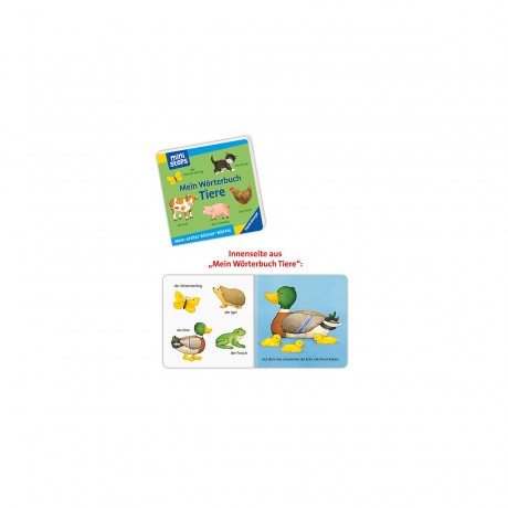 Ravensburger ministeps® Mein erster Bucher-Wurfel: Meine ersten Worter (Bucher-Set) ministeps® Мой первый книжный кубик: Мои первые слова (набор книг)