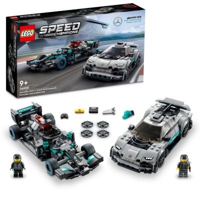 LEGO Speed Champions Mercedes-AMG F1 W12 E Performance  Mercedes-AMG Project One Чемпионы по скорости Mercedes-AMG F1 W12 E Performance Mercedes-AMG Project One