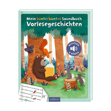 arsEdition Verlag Mein kunterbuntes Soundbuch Моя красочная звуковая книга
