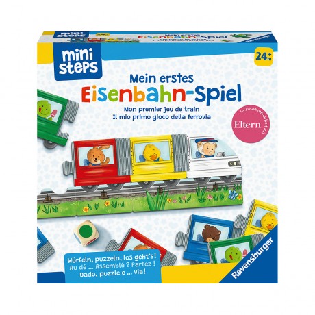 Ravensburger ministeps Mein erstes Eisenbahn-Spiel ministeps Моя первая игра про поезд
