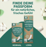 Carefree  Slipeinlagen Organic Cotton Long 24 St, Карефри Ежедневные прокладки из органического хлопка Long 24шт, 2 упаковки (48 штук)
