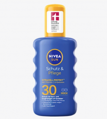 NIVEA SUN Sonnenspray Schutz &amp; Pflege LSF 30, Солнцезащитный спрей для защиты и ухода за кожей, SPF 30, 200 мл