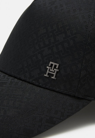 Tommy Hilfiger ELEVATED CORPORATE MONOGRAM Cap black ПОВЫШЕННАЯ КОРПОРАТИВНАЯ МОНОГРАММА Кепка черный