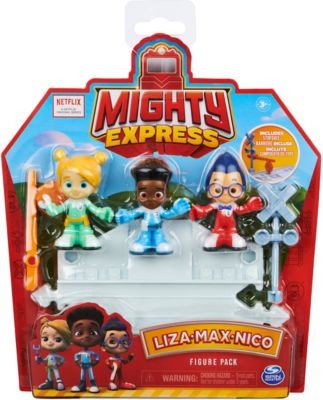 Spin Master Mighty Express Kinderfiguren 3er Set Набор детских фигурок Mighty Express, 3 шт.
