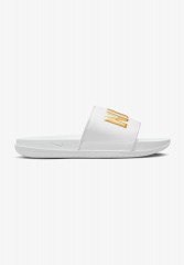 Nike Sportswear Badesandale white metallic gold white шлепки белый металлик золотой белый
