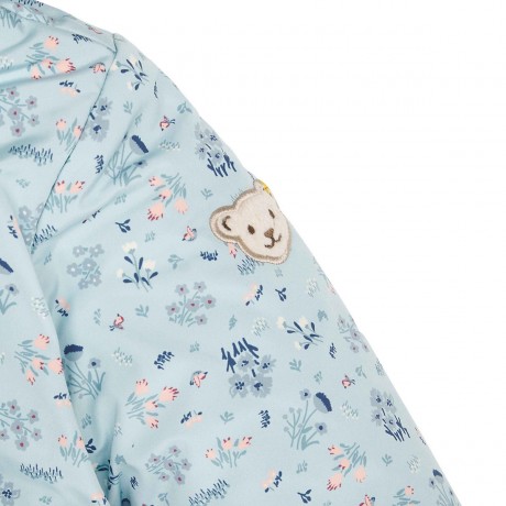 Steiff Wendejacke Birds Twittering mit Kapuze mit Reflektor Outdoorjacken Двусторонняя куртка Birds Twittering с капюшоном со светоотражателем Куртки для активного отдыха