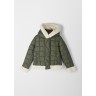 s.Oliver Steppmantel mit Fell-Details Outdoorjacken fur Madchen Стеганое пальто с меховыми деталями Уличные куртки для девочек
