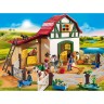 PLAYMOBIL 2er Set: 6927 Ponyhof + 70510 Ponycamp-Ubernachtungswagen Набор из 2 предметов: 6927 Пони-Ферма + 70510 Пони-лагерь со спальным вагоном