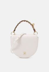 Tommy Hilfiger CHIC SADDLE BAG Across body bag weathered white CHIC SADDLE BAG Сумка через плечо выветрившийся белый