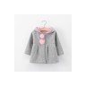 Vicabo Baby Madchen Mantel Hasenohren Kapuze Mantel fur Madchen Пальто для девочек с капюшоном и кроличьими ушками для девочек
