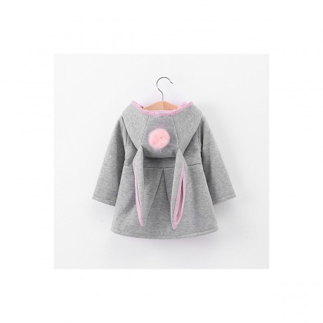 Vicabo Baby Madchen Mantel Hasenohren Kapuze Mantel fur Madchen Пальто для девочек с капюшоном и кроличьими ушками для девочек