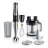 Braun Braun Stabmixer MQ9175XL MultiQuick Stabmixer-Set Schwarz/Edelstahl  Погружной блендер Braun MQ9175XL Набор ручных блендеров MultiQuick черный/нержавеющая сталь
