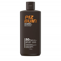 Piz Buin Skin Lotion ALLERGY Sun Sensitivequot LSF 50,  Солнцезащитный лосьон для чувствительной кожи Piz Buin Allergy Sun SPF 50, быстро впитывающийся солнцезащитный крем для людей, страдающих аллергией, с защитным комплексом против раздражения 200мл