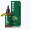 NaturElan Vitamin D3 + K2 MK7 drops 10ml, Капли 20000 МЕ, высокая дозировка, витамин D3 жидкий, поддержка иммунитета и костей, Германия