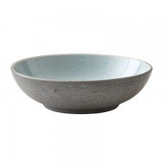 Bitz Bitz Gastro grey / lightblue Pastaschale d: 20 cm / h: 6 cm Миска для пасты Bitz Gastro серая/голубая d: 20 см / высота: 6 см