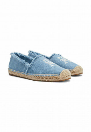 Tommy Hilfiger MONOGRAM  Espadrilles denim МОНОГРАММА Эспадрильи джинсовая ткань