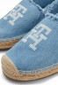 Tommy Hilfiger MONOGRAM  Espadrilles denim МОНОГРАММА Эспадрильи джинсовая ткань