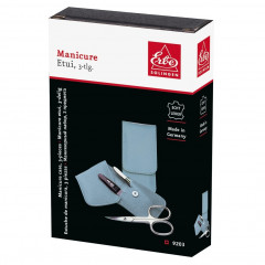 ERBE Manikure Set Taschen-Etui Serie quot;Sienaquot;, meerblau, 3-tlg.  Маникюрный набор карманных чехлов серии &amp;quot;Сиена&amp;quot;, цвет морской волны, 3 шт.