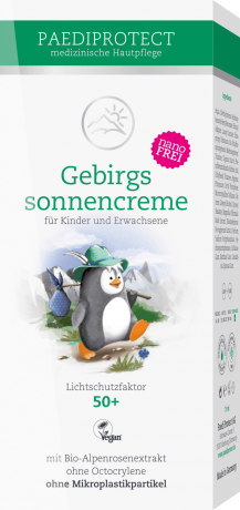 PAEDIPROTECT Gebirgssonnencreme LSF 50+, 75 мл