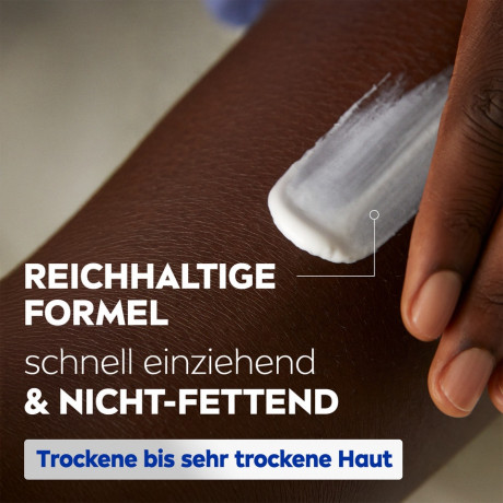 NIVEA Reichhaltige Body Milk, 400 ml, Нивеа Молочко для тела, гиалуроновая кислота и миндальное масло, 72ч увлажнение, 400 мл