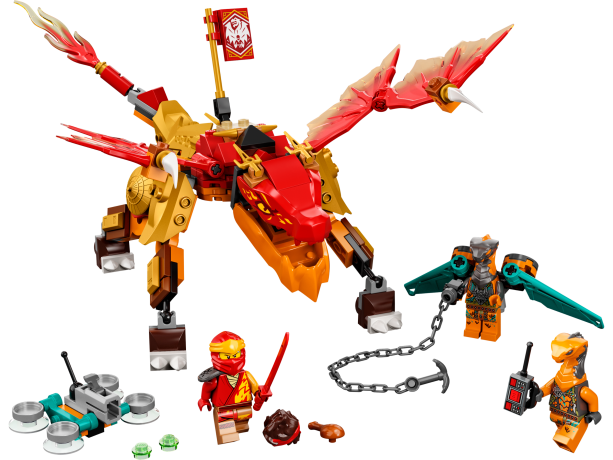 Lego Kais Feuerdrache EVO Огненный дракон Кая EVO