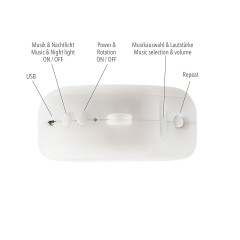 Fehn MP3 Mobilewerk mit Nachtlicht MP3 Mobilewerk с ночником