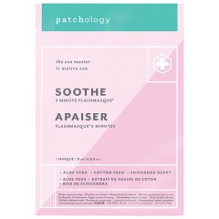Patchology FlashMasque Soothe 5 Minute Sheet Mask Maske Masken, 84 мл